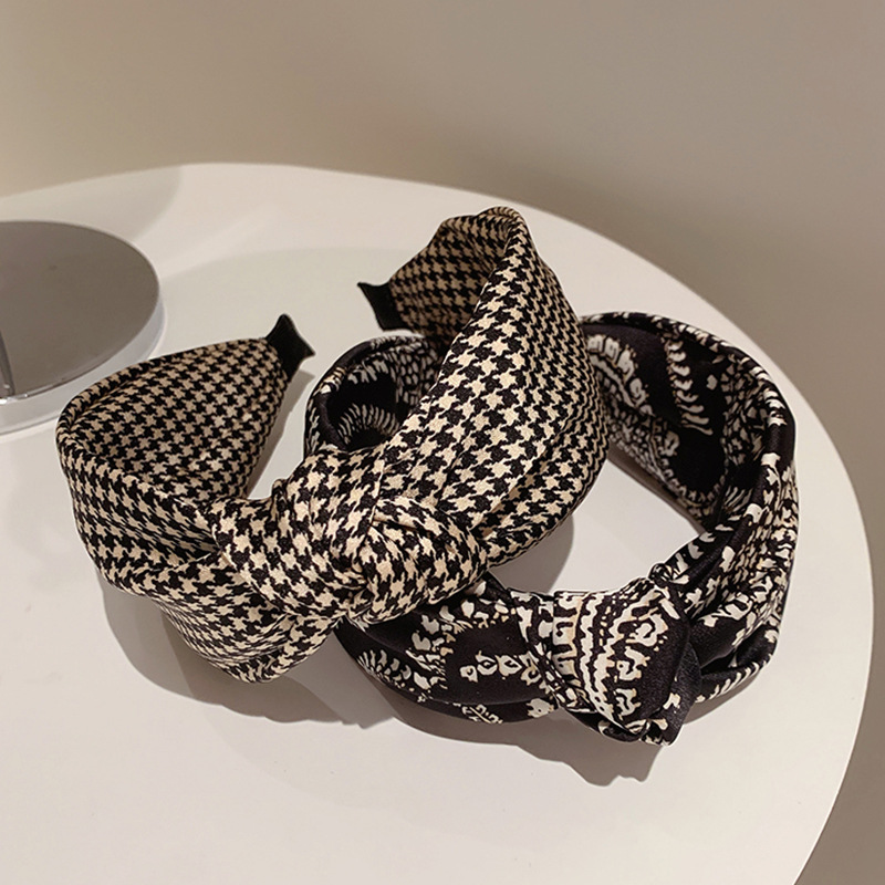 Go Ethnic Fashion - Tkanina w stylu etnicznym wiązana opaska