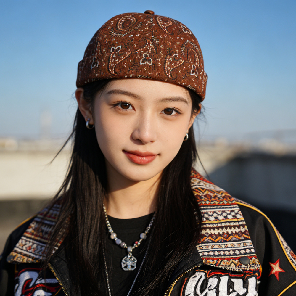 Go Ethnic Fashion - Retro Paisley Yapi Guapi Kapelusz Damski
