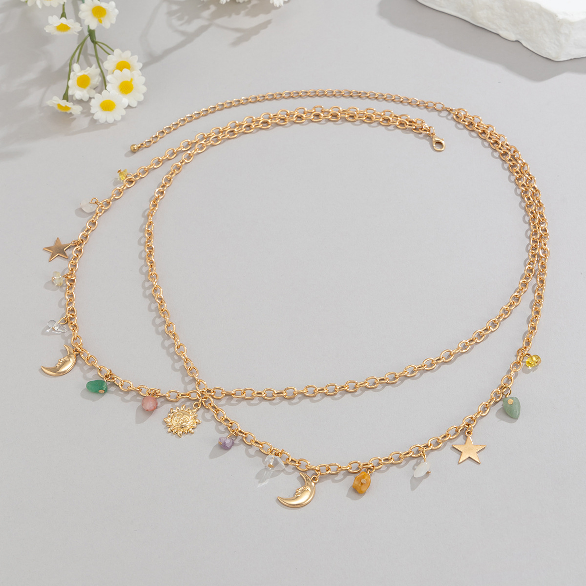 Boho gwiazda księżyc słońce wi – Ethnic Fashion Girls recenzja i cena