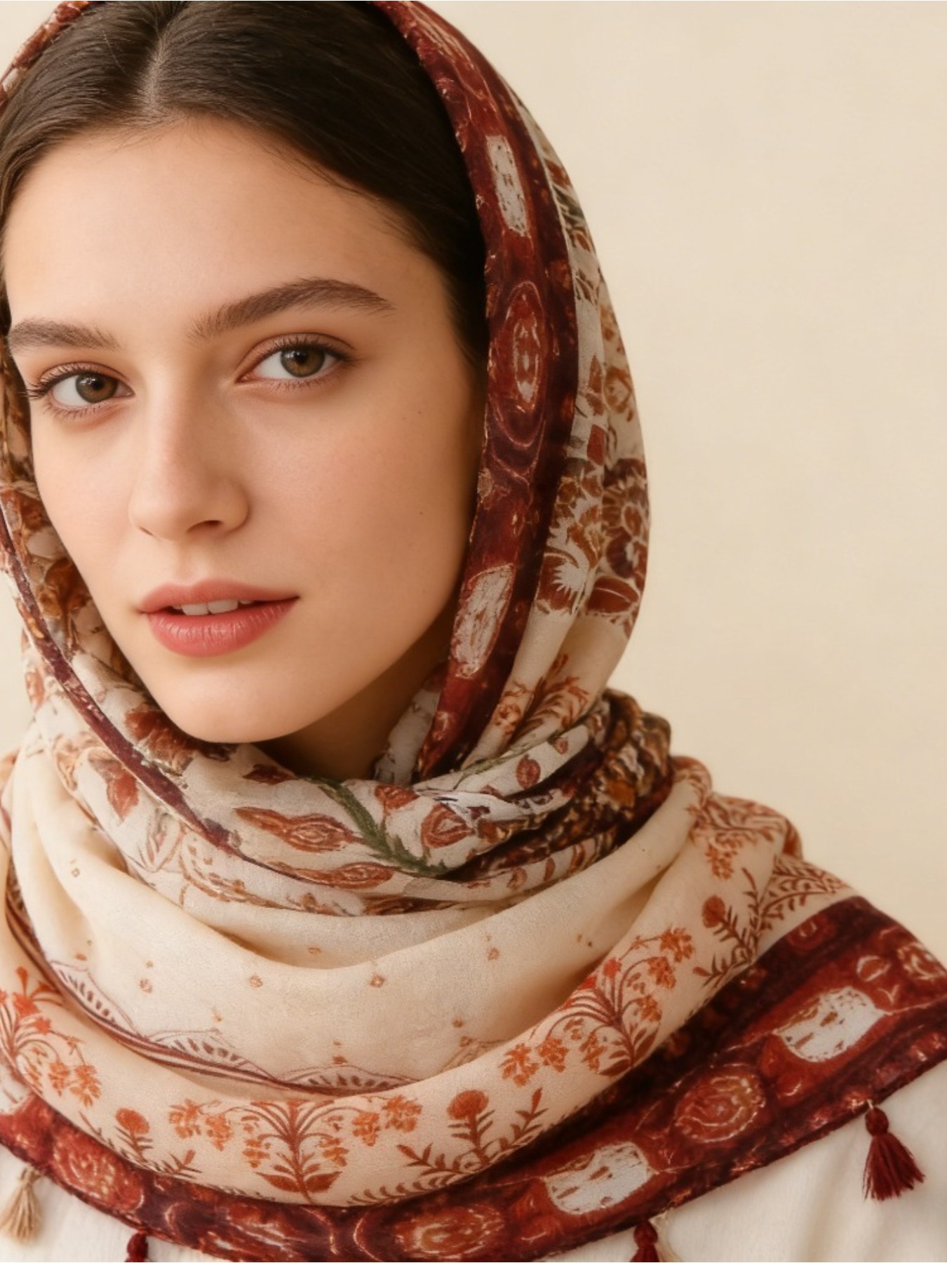 1 szt. francuski szal w stylu  – Go Ethnic Fashion recenzja i cena