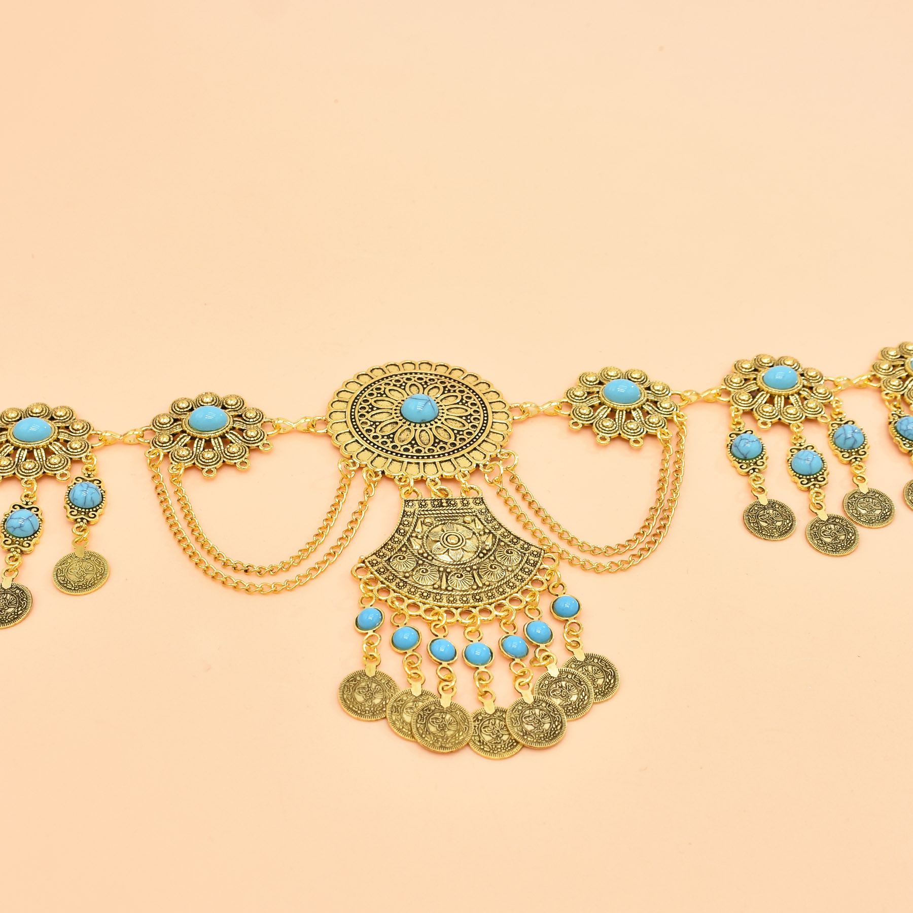 Retro geometryczna rzeźba w ta – Ethnic Indian Fashion recenzja i cena