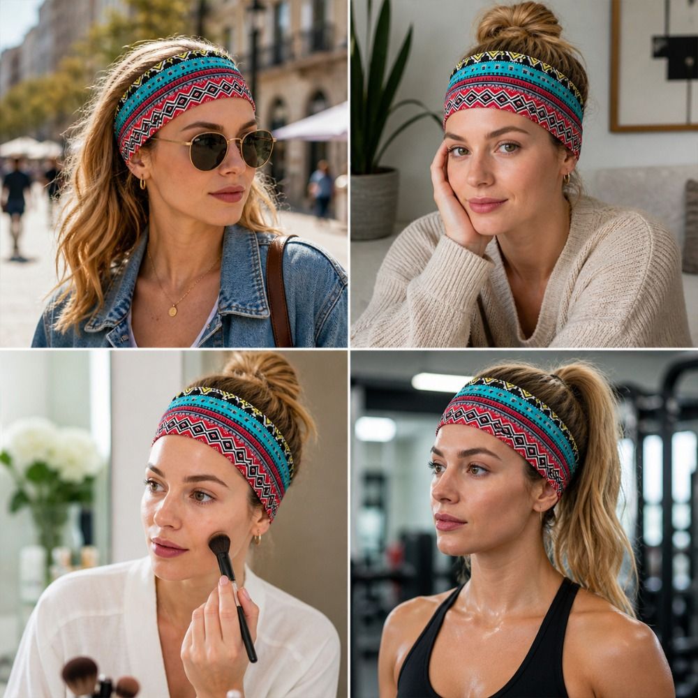 Modna etniczna opaska do włosó – Ethnic Fashion Show recenzja i cena