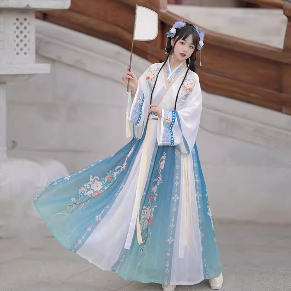 Hanfu chińska tradycyjna sukie – Ethnic Fashion Show recenzja i cena