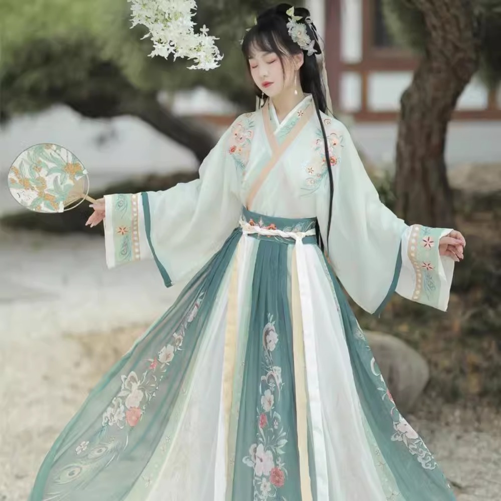 Hanfu chińska tradycyjna sukie – Ethnic Fashion Show recenzja i cena